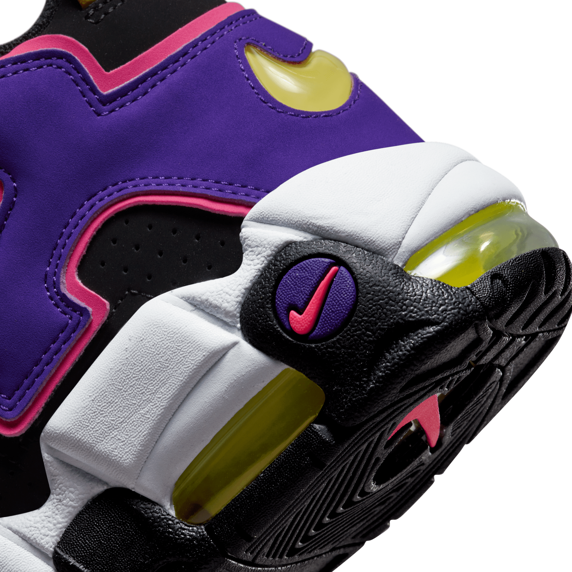 Nike Air More Uptempo White Pink Purple - Men's - GBNY
