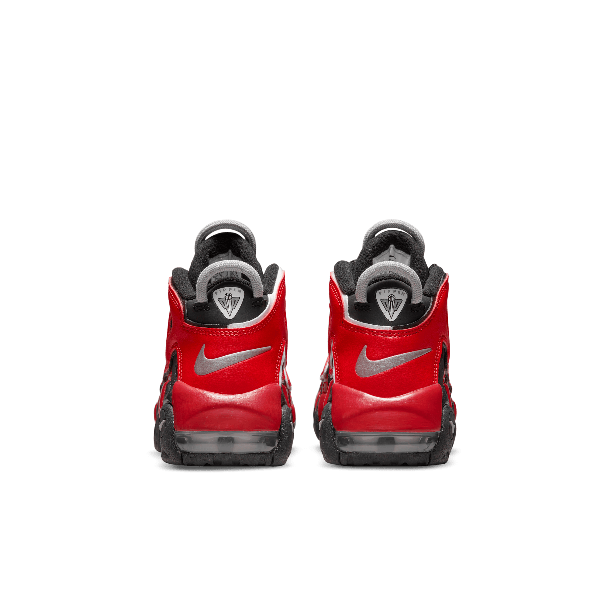Red nike uptempo deals preschool