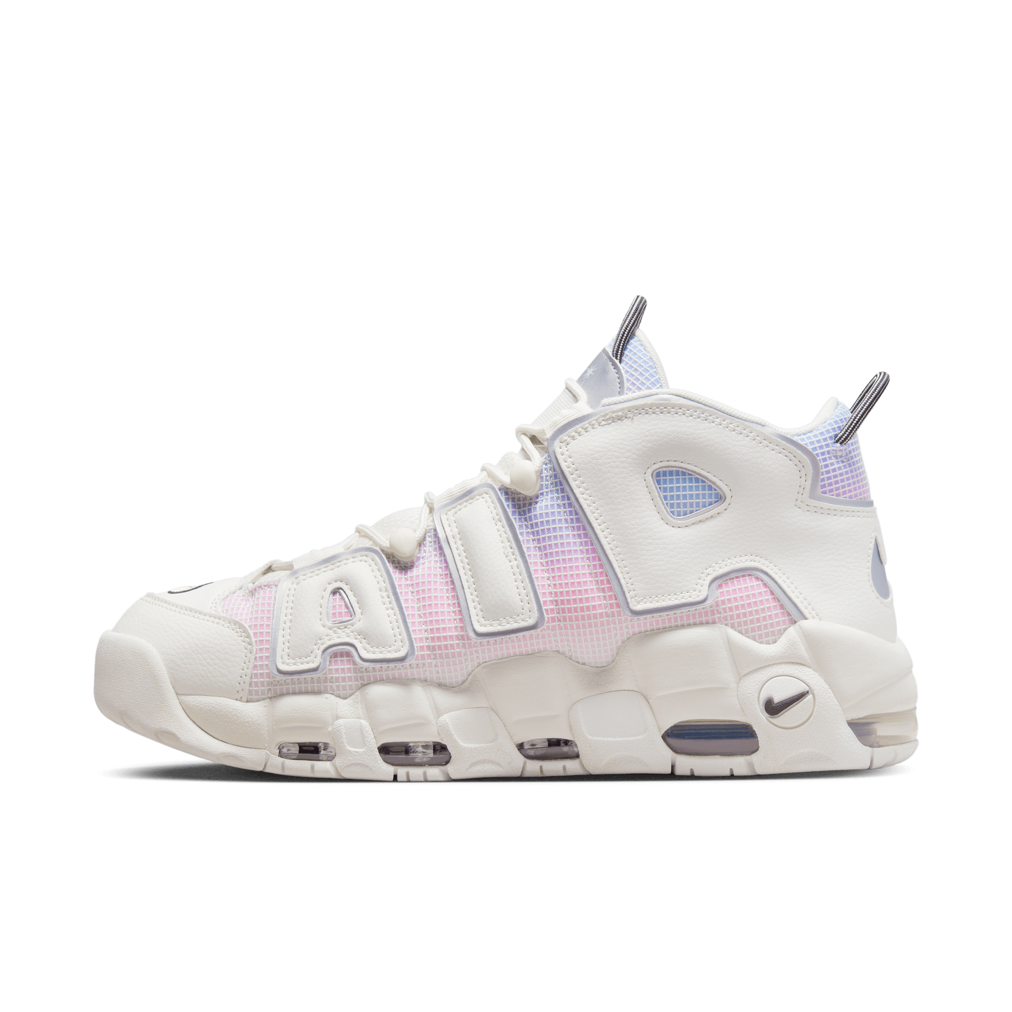 Nike Air More Uptempo White Pink Purple - Men's - GBNY