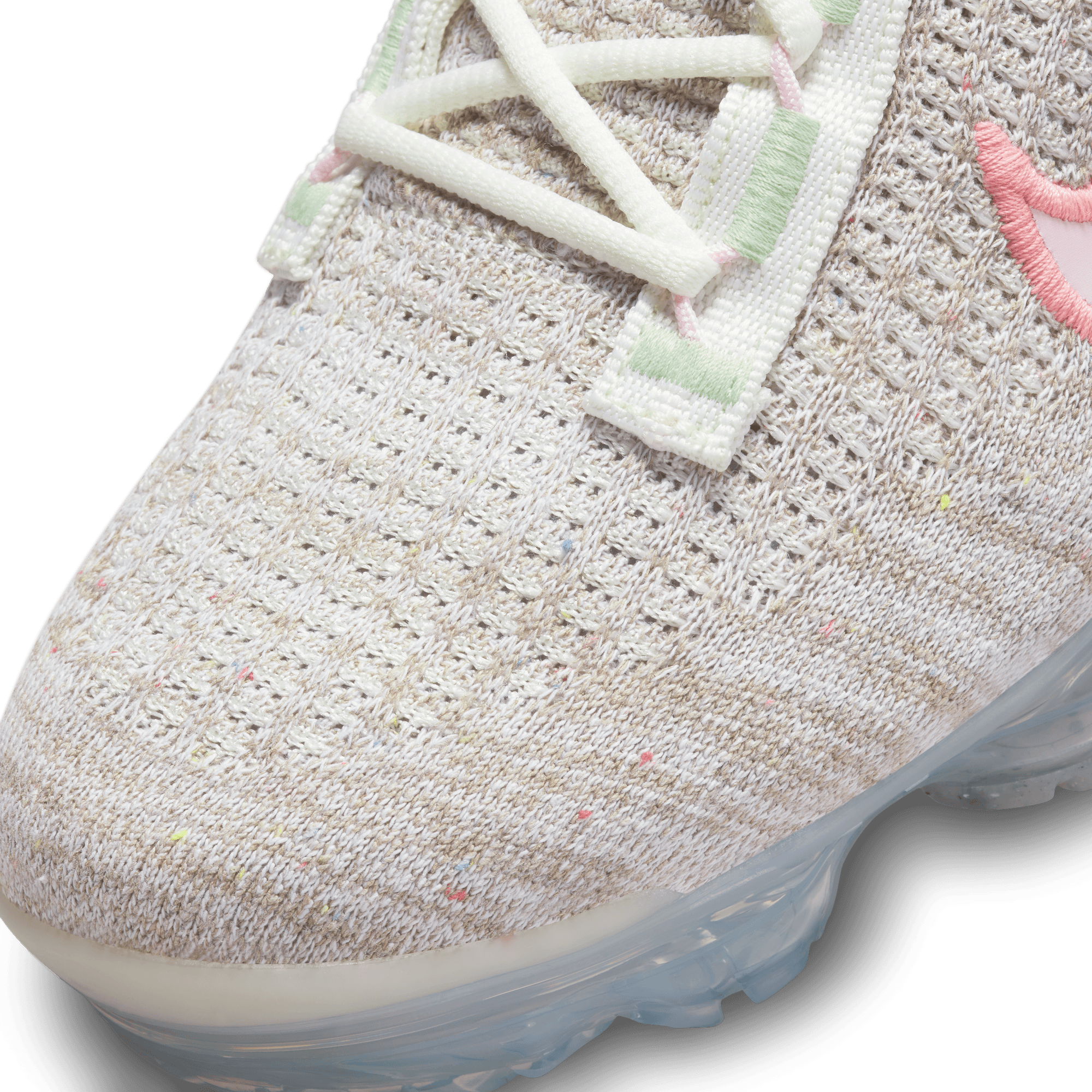 All white vapormax grade school on sale