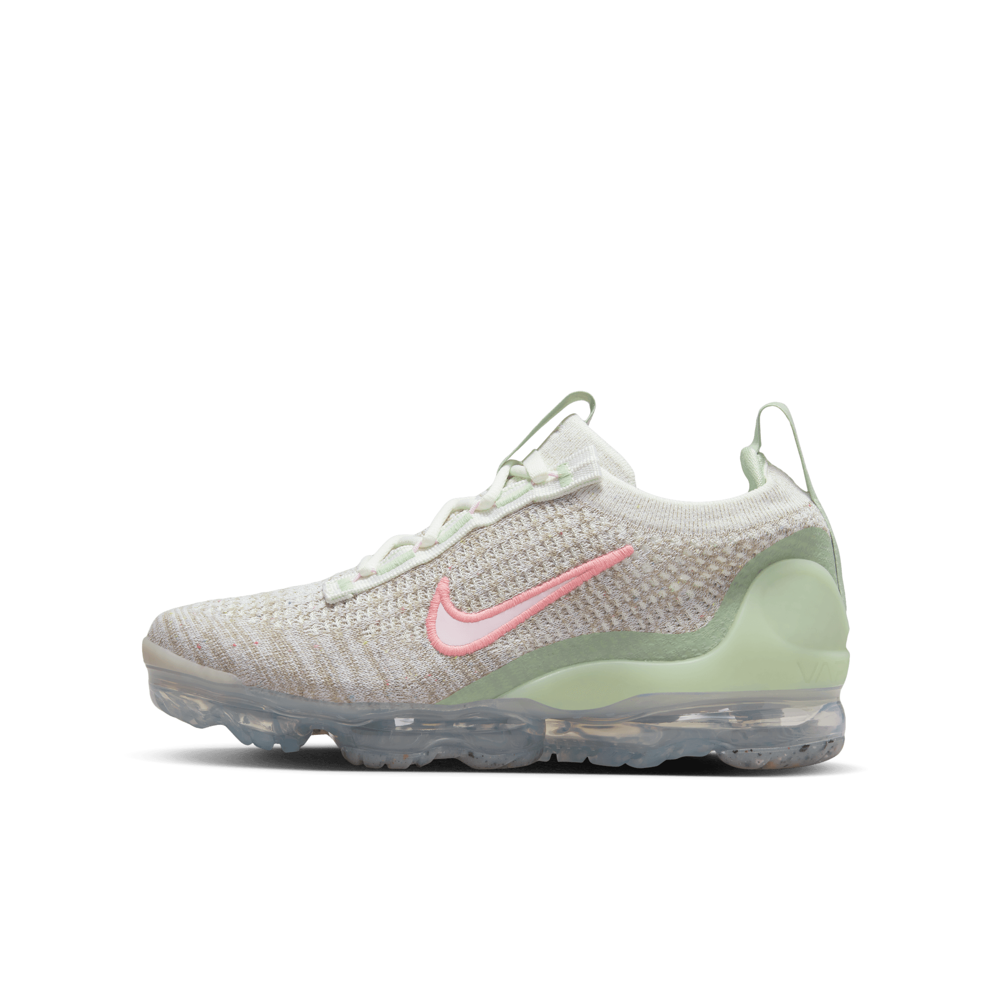 Pink nike air vapormax top flyknit