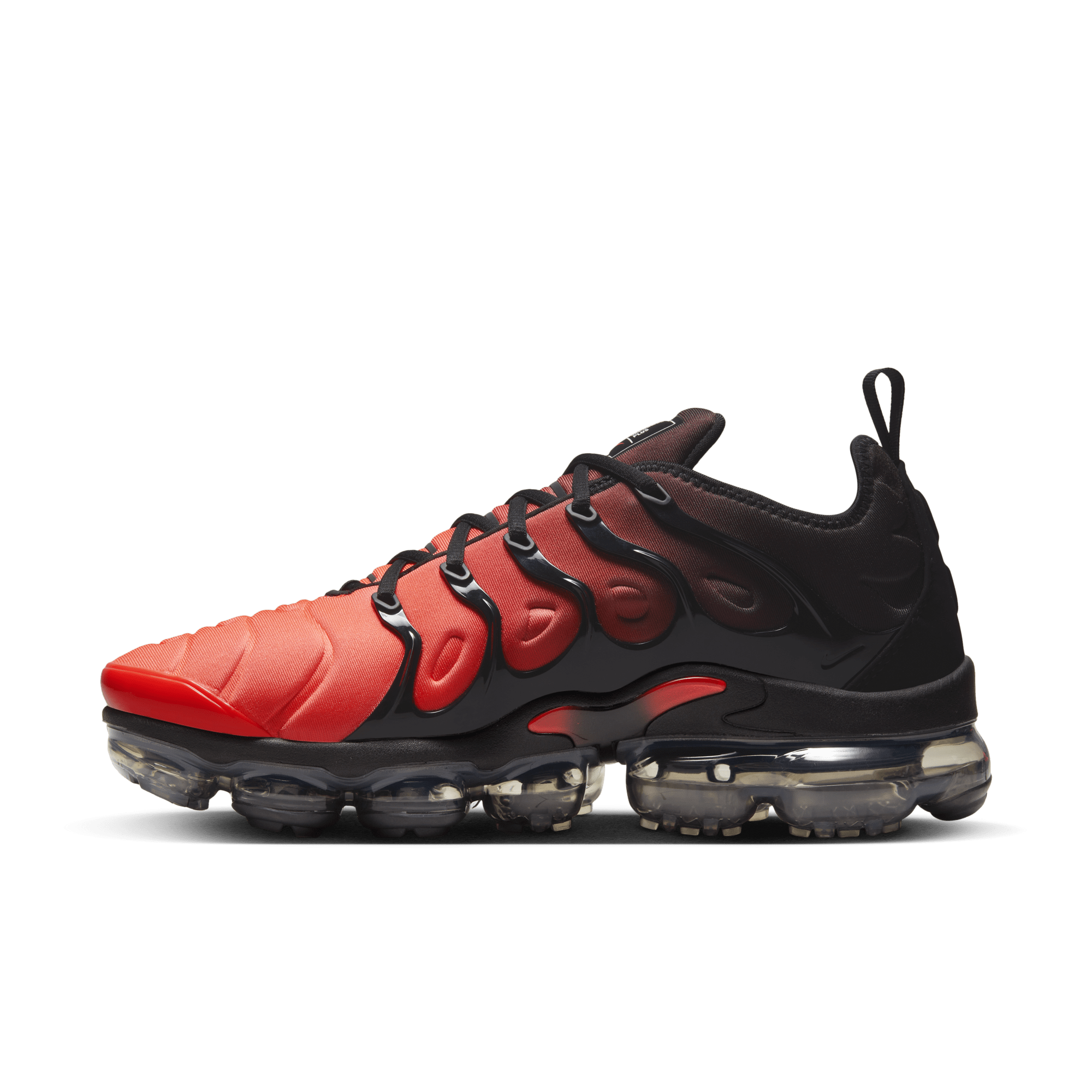 Red and black air 2025 vapormax plus