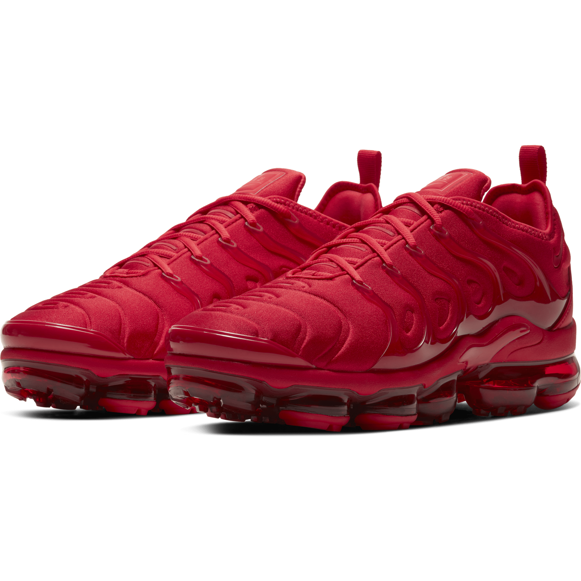 Red sales vapormax mens