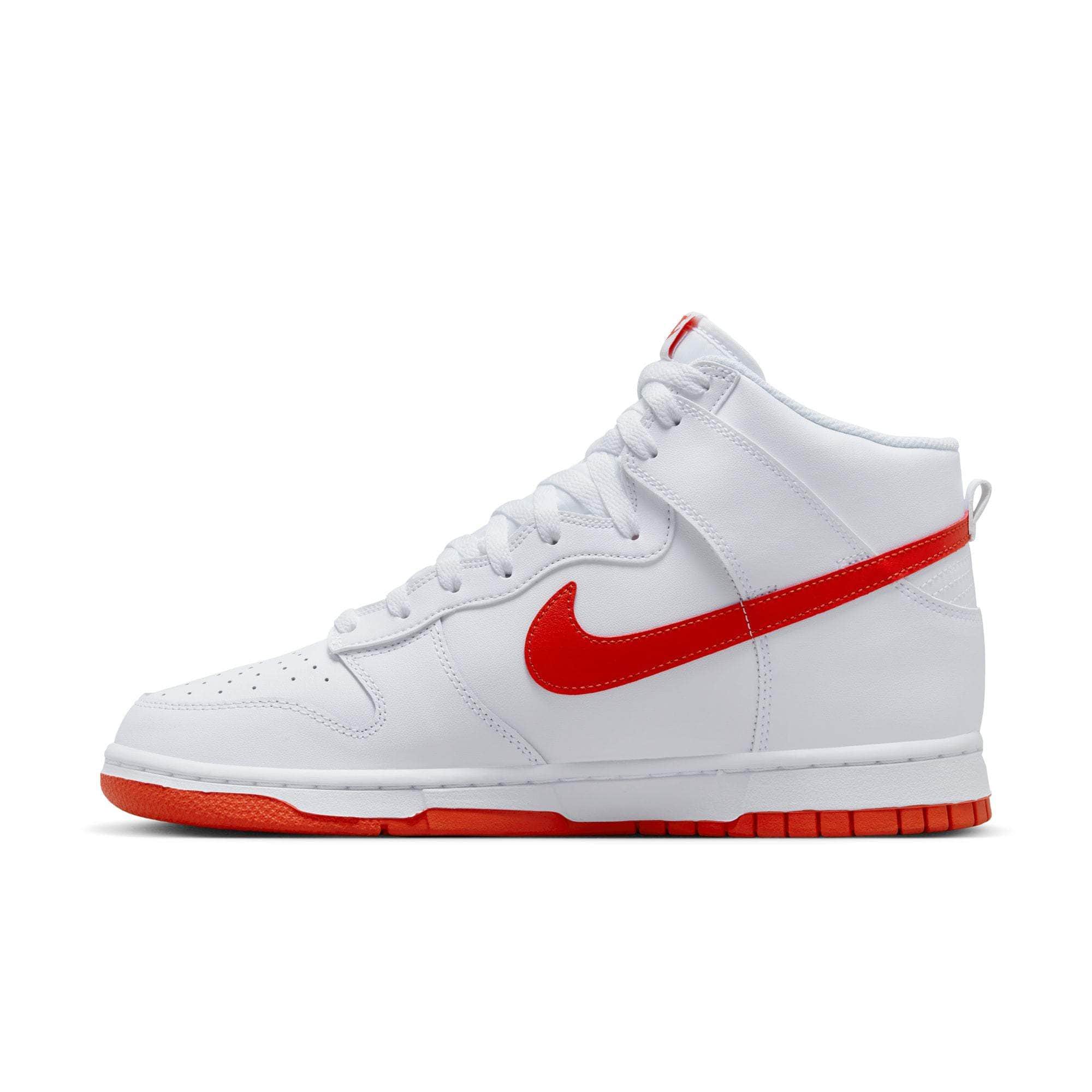 NIKE FOOTWEAR Nike Dunk High White "Picante Red" - Men's