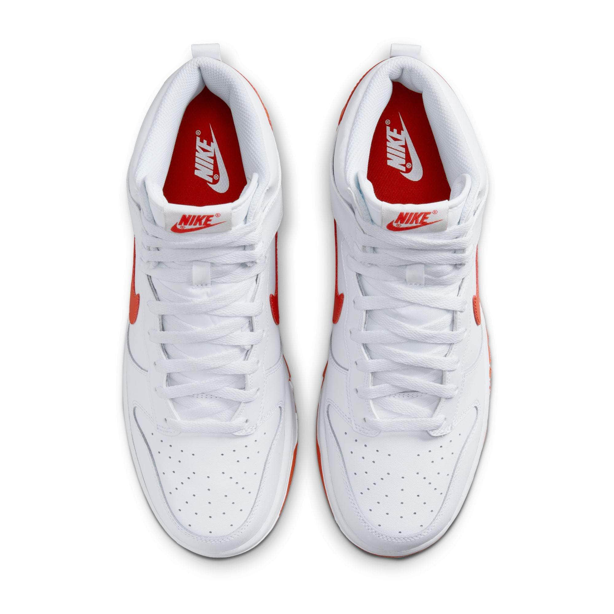 Red and hot sale white dunks