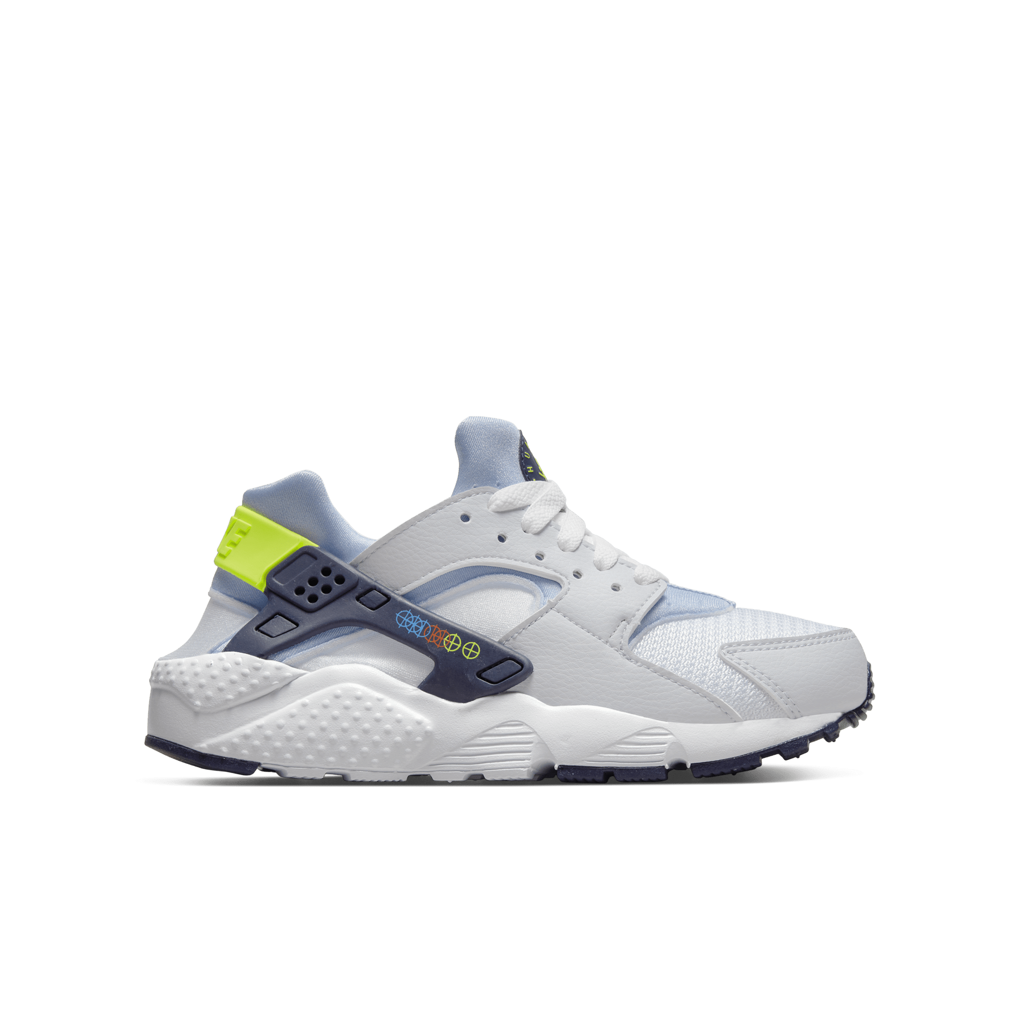 Yellow huaraches hot sale grade school