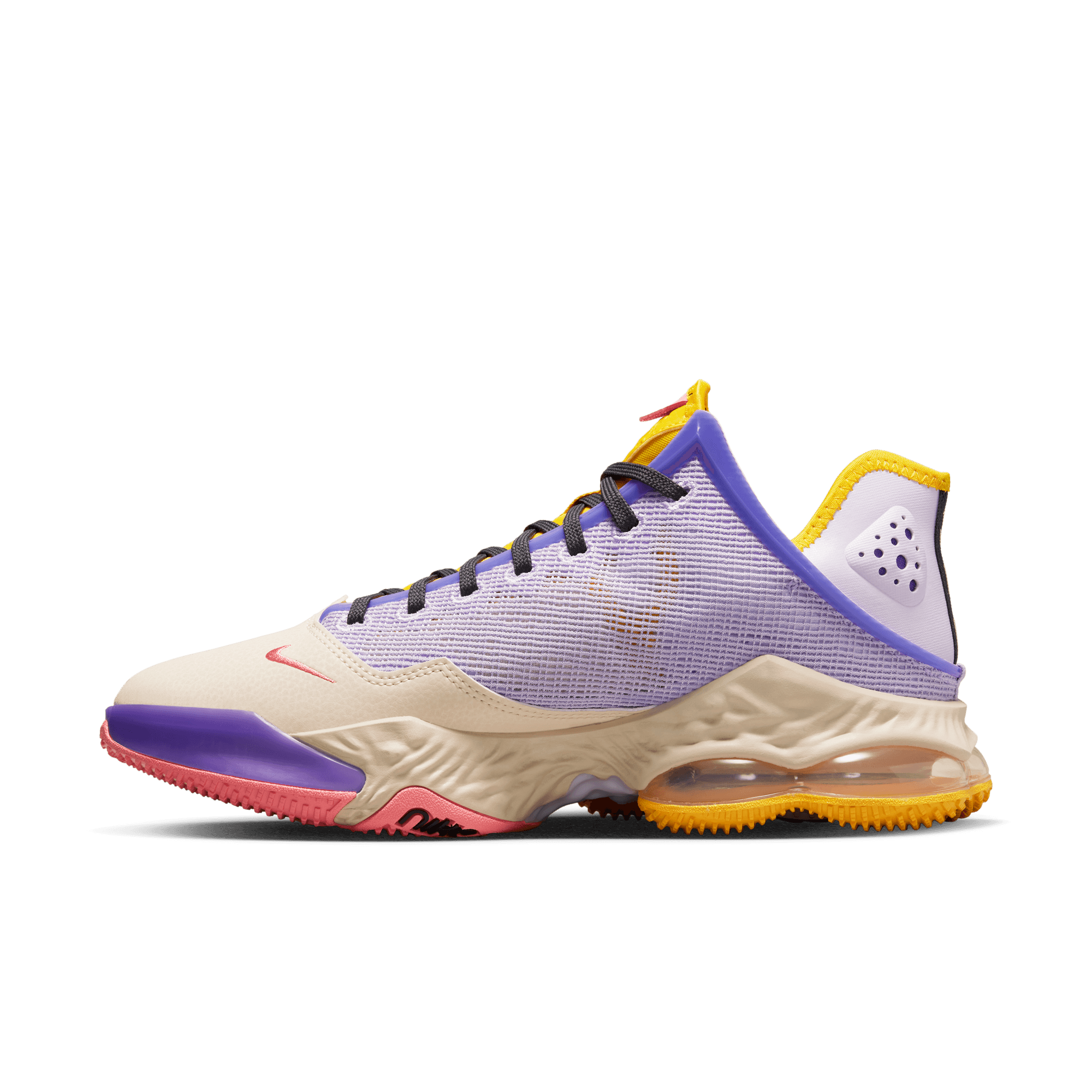 Nike lebron 16 low basketball 2025 shoes purple