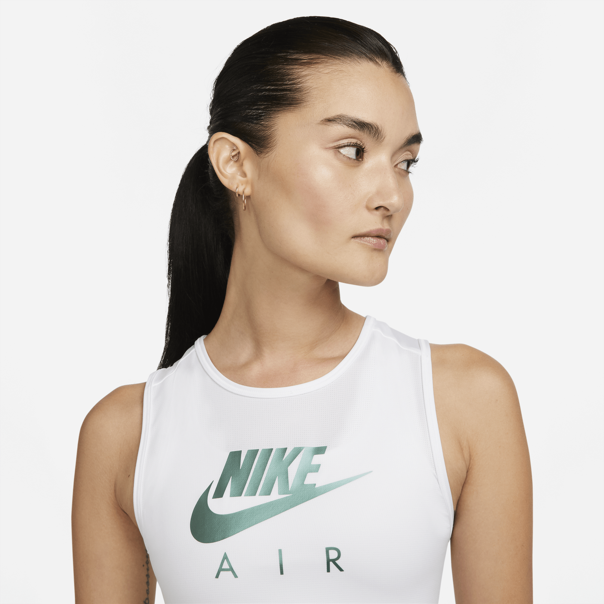 Nike Nike Air Dri-FIT Swoosh Medium-Support High-Neck Sports Bra - Women's