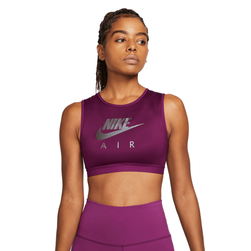 Nike Nike Air Dri-FIT Swoosh Medium-Support High-Neck Sports Bra - Women's