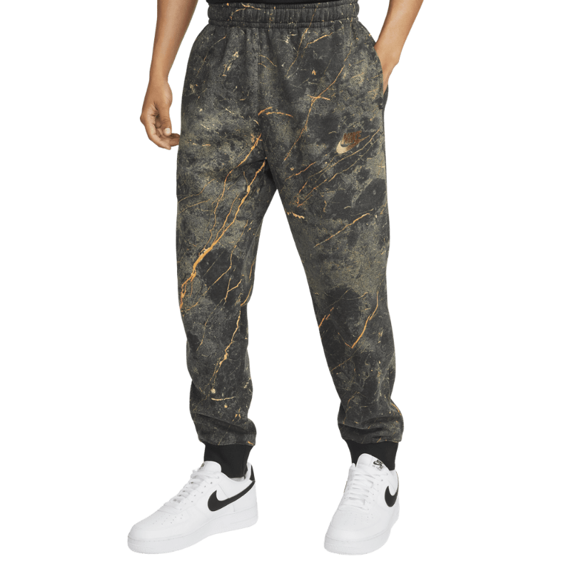 gold nike joggers