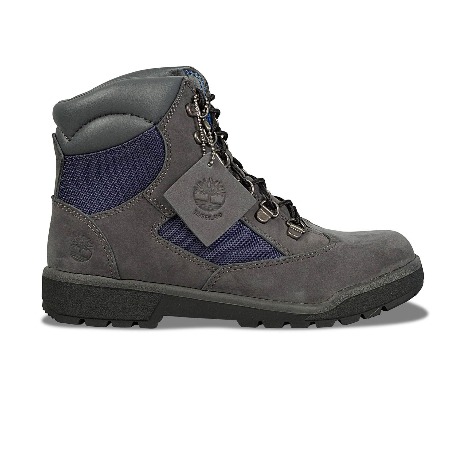 Gray timberland sale field boots