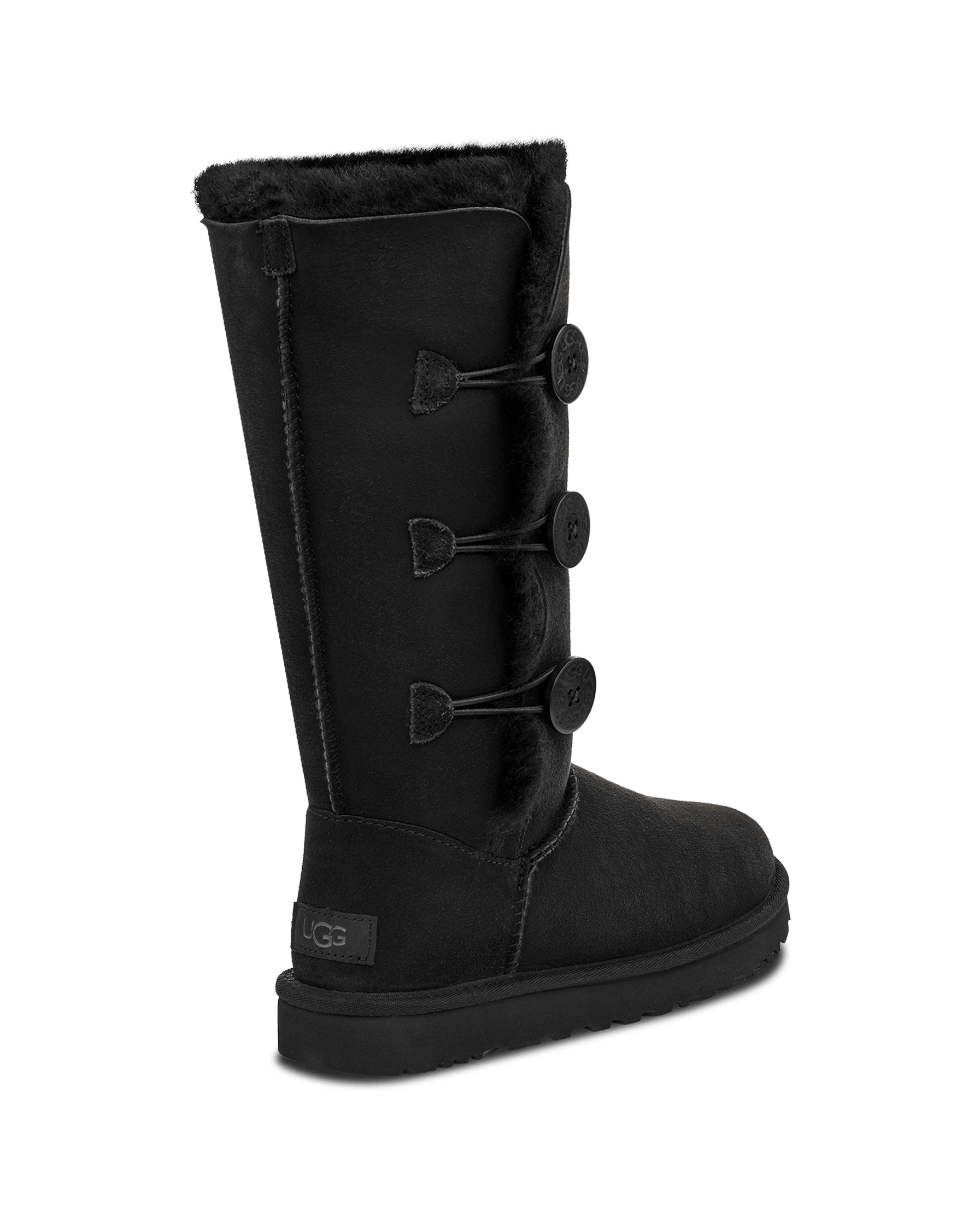 Womens Boots Ugg Bailey Button Triplet Bomber Ugg Bailey Triplet