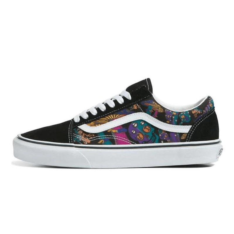 Vans old skool floral top mens