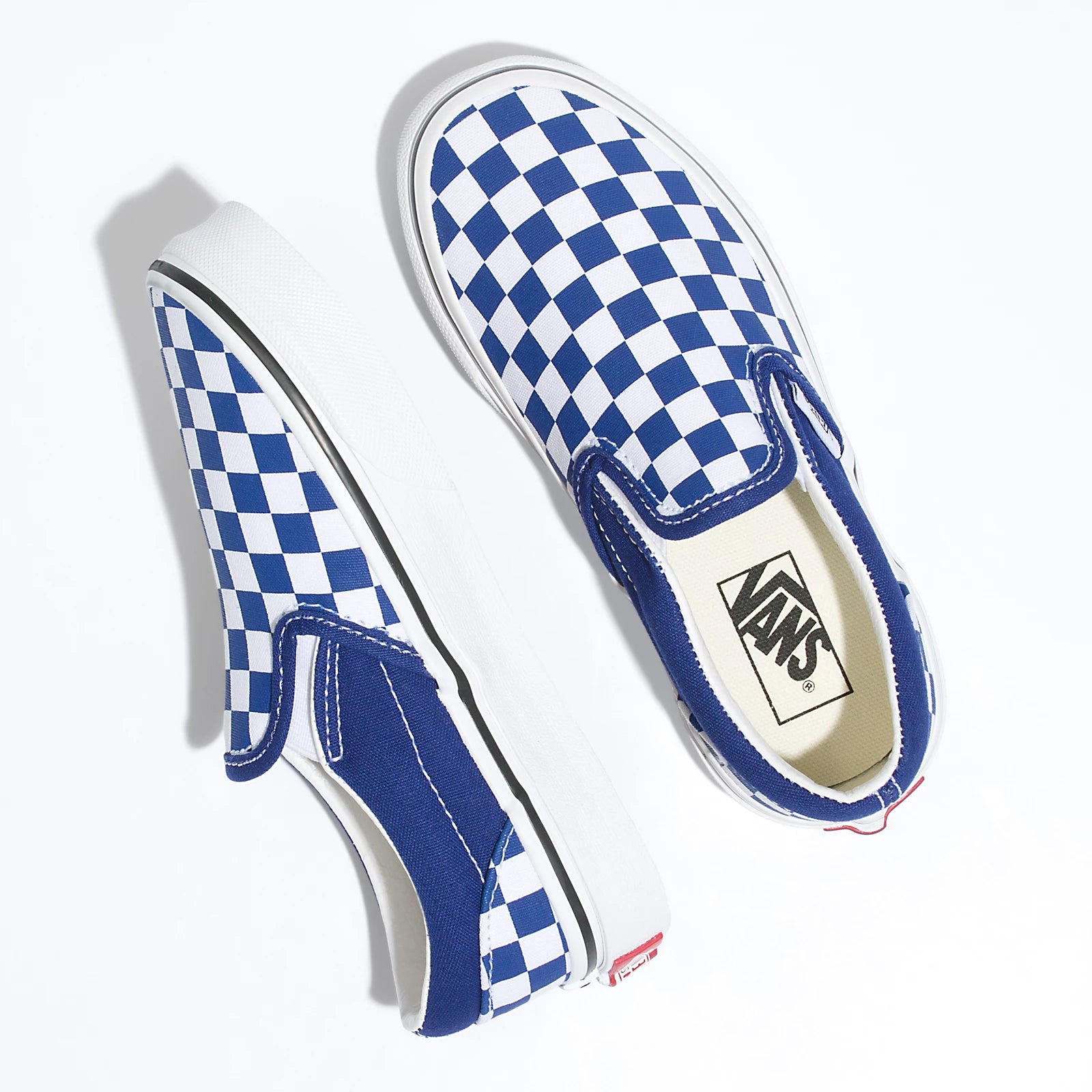 Vans Checkerboard Classic Slip On Shoes - Men's - GBNY