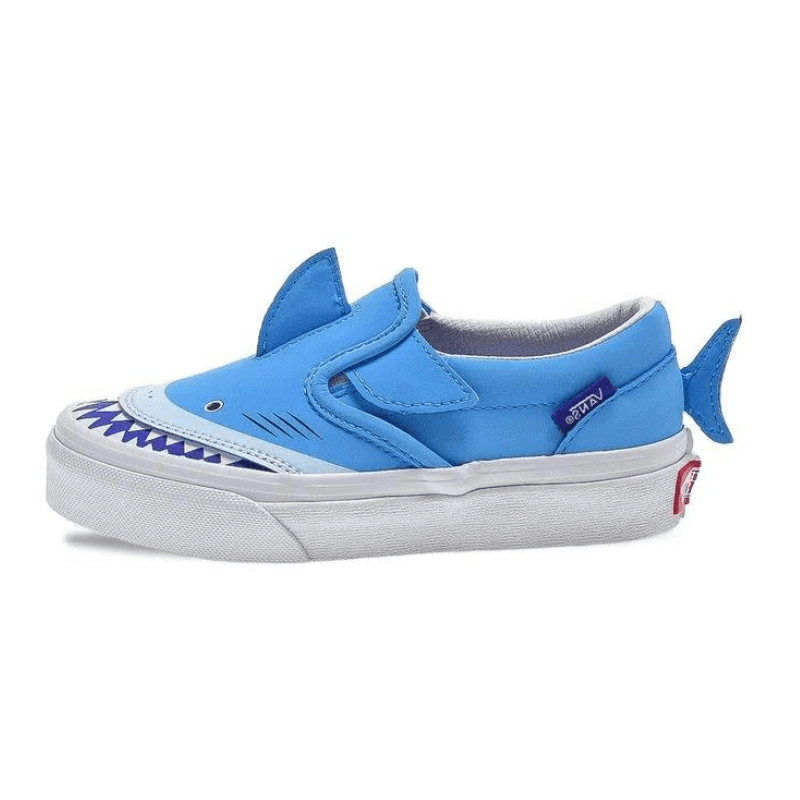 Vans shark top shoes toddler