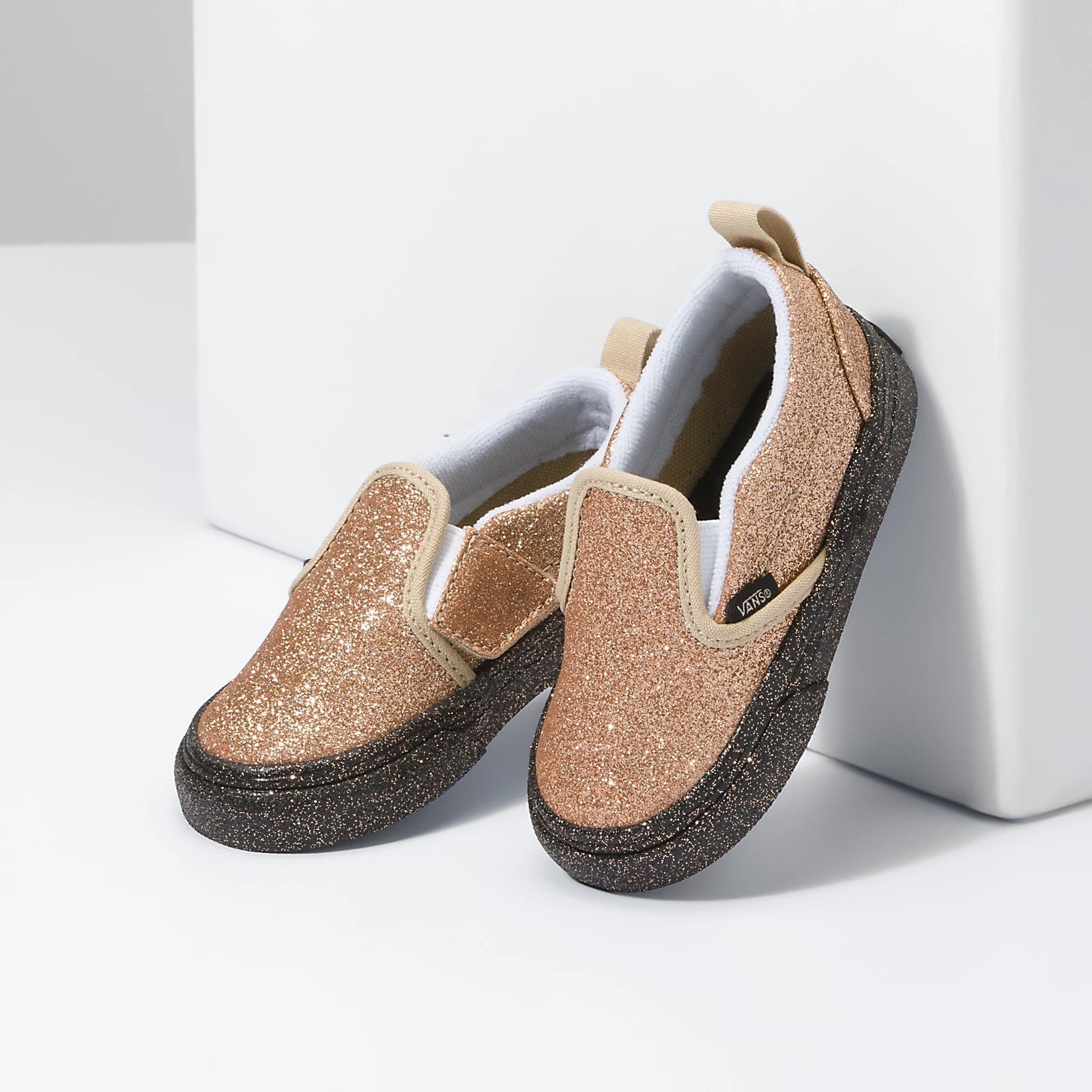 Vans Party Glitter Slip On Toddler s